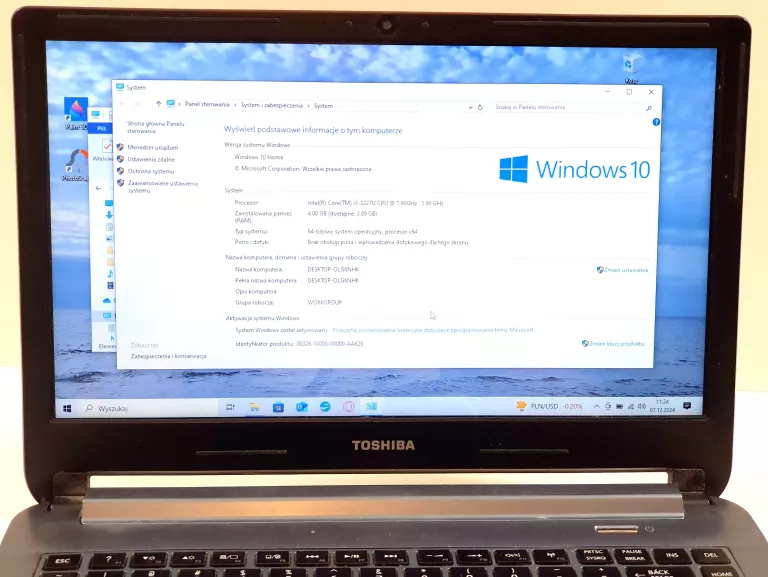 LAPTOP TOSHIBA SATELLITE U945-S4110 + ZASIL