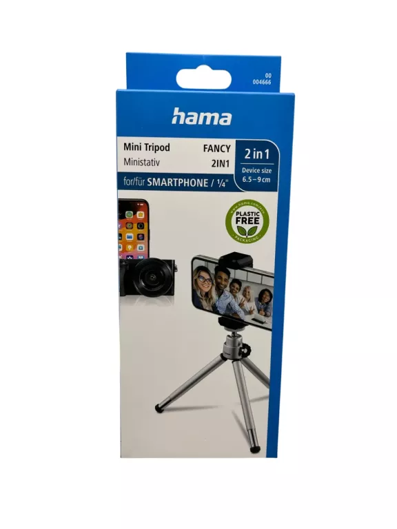 STATYW DO TELEFONU HAMA MINI TRIPOD FANCY 2W1