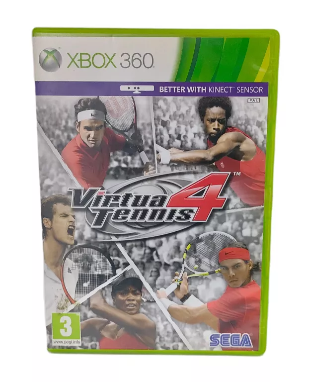 GRA XBOX 360 VIRTUA TENNIS 4