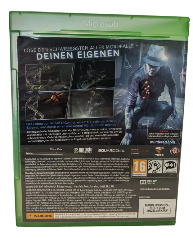MURDERED SOUL SUSPECT LIMITED EDITION - GRA NA KONSOLĘ XBOX ONE
