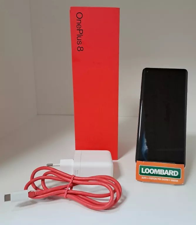 TELEFON SMARTFON ONEPLUS 8 IN2013 12GB 256GB 5G KOMPLET
