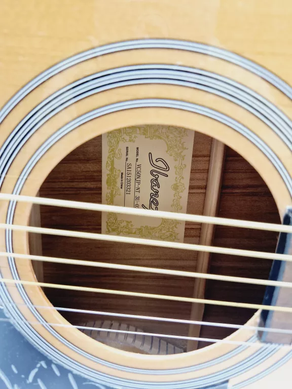 GITARA AKUSTYCZNA IBANEZ VC50NJP-NT ZESTAW
