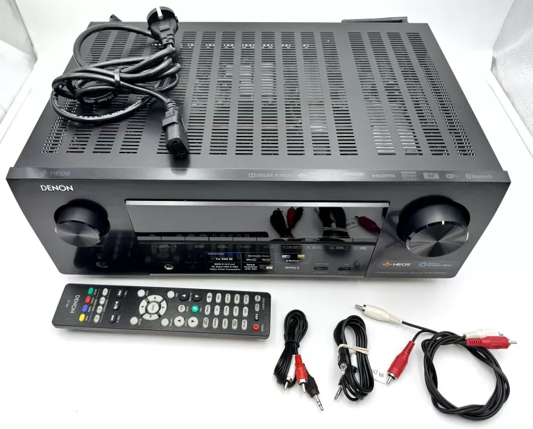 AMPLITUNER DENON AVR-X2500H + PILOT + OKABLOWANIE