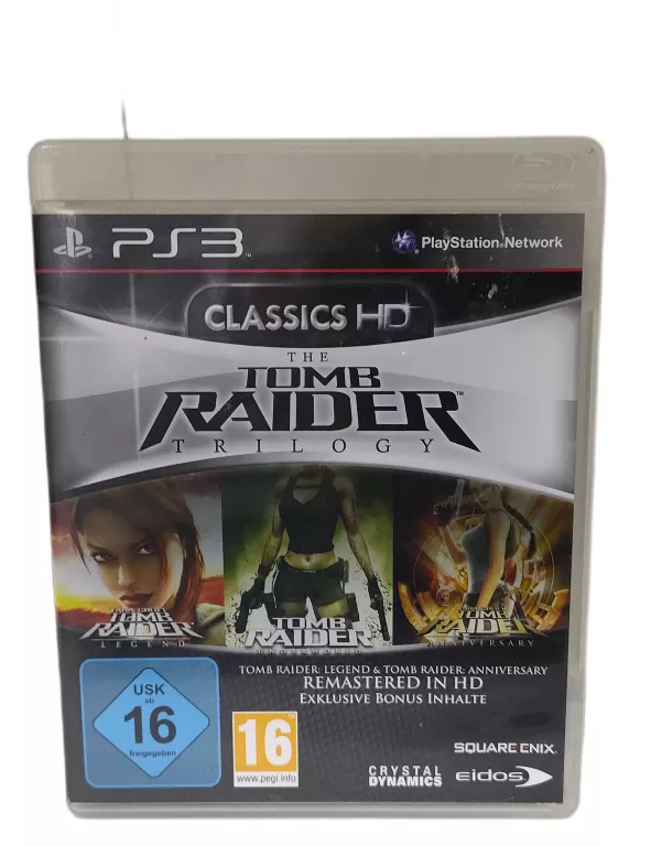 GRA TOMB RAIDER TRILOGY PS3