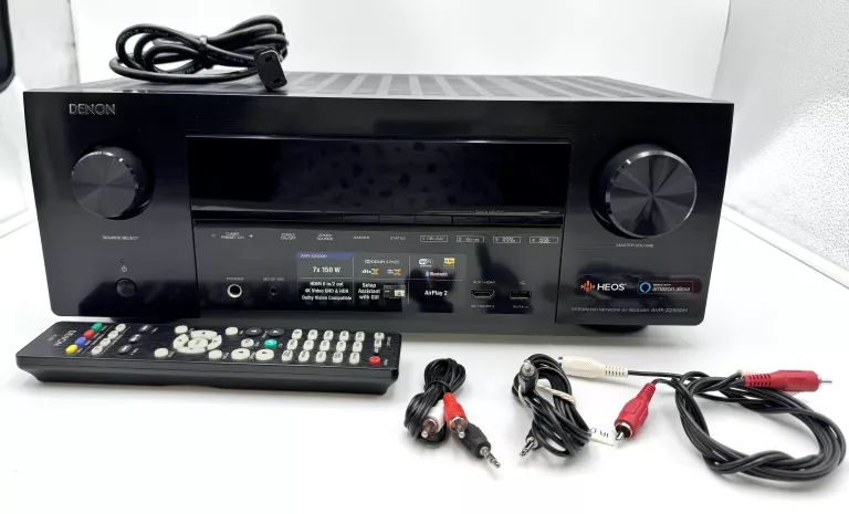 AMPLITUNER DENON AVR-X2500H + PILOT + OKABLOWANIE