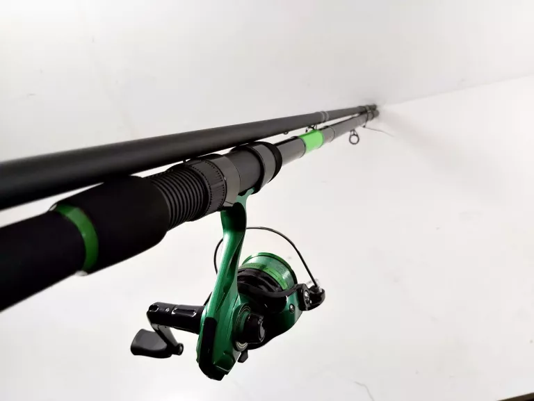 WĘDKA FEEDER DELPHIN WASABI NXT 300CM 100G 3-SKŁADY + KOŁOWROTEK