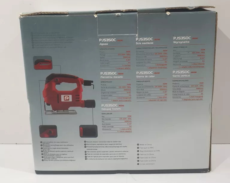 WYRZYNARKA PERFORMANCE POWER PJS350C 350 W