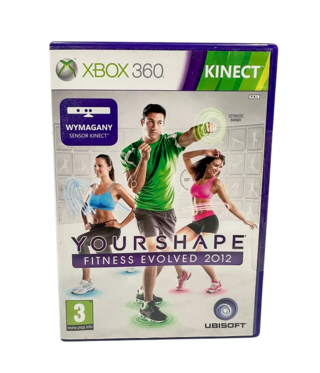 YOUR SHAPE: FITNESS EVOLVED MICROSOFT XBOX 360