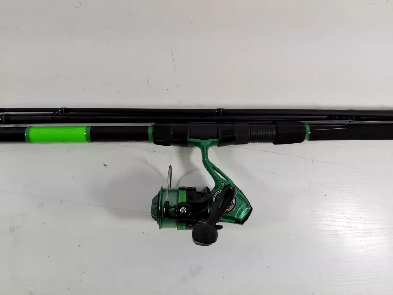WĘDKA FEEDER DELPHIN WASABI NXT 300CM 100G 3-SKŁADY + KOŁOWROTEK