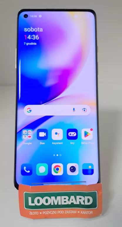 TELEFON SMARTFON ONEPLUS 8 IN2013 12GB 256GB 5G KOMPLET