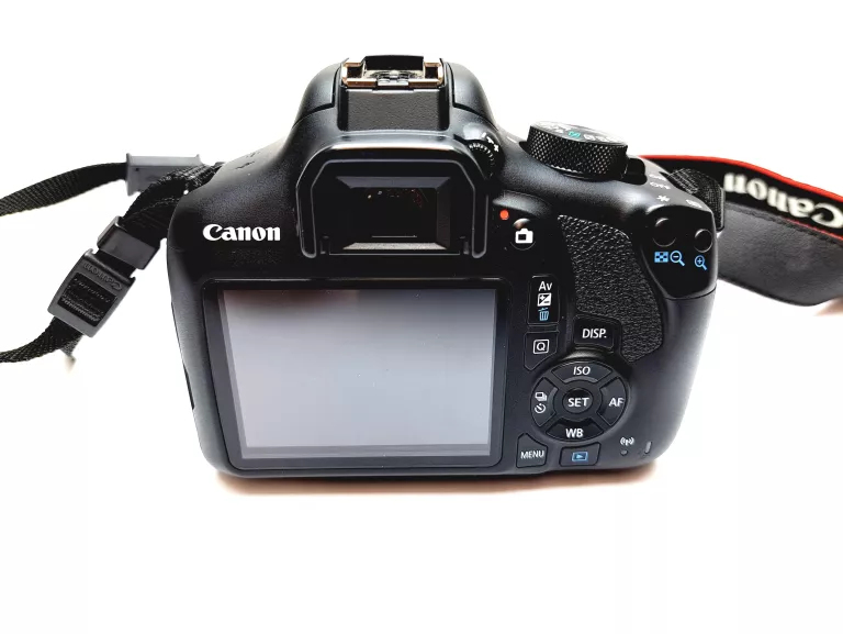 APARAT LUSTRZANKA CANON EOS 1300D + OBIEKTYW 18-55 + PLECAK I ŁADOWARKA