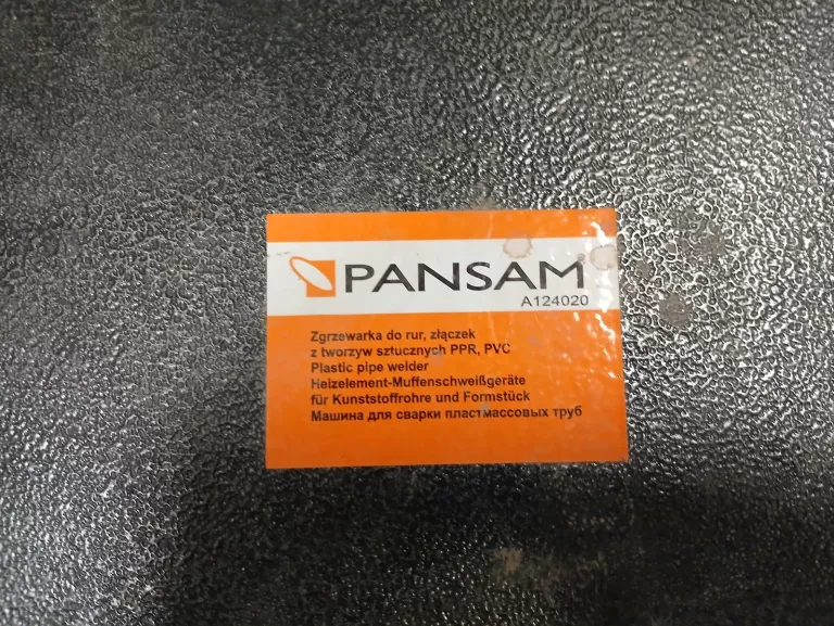 ZGRZEWARKA DO RUR PANSAM A124020