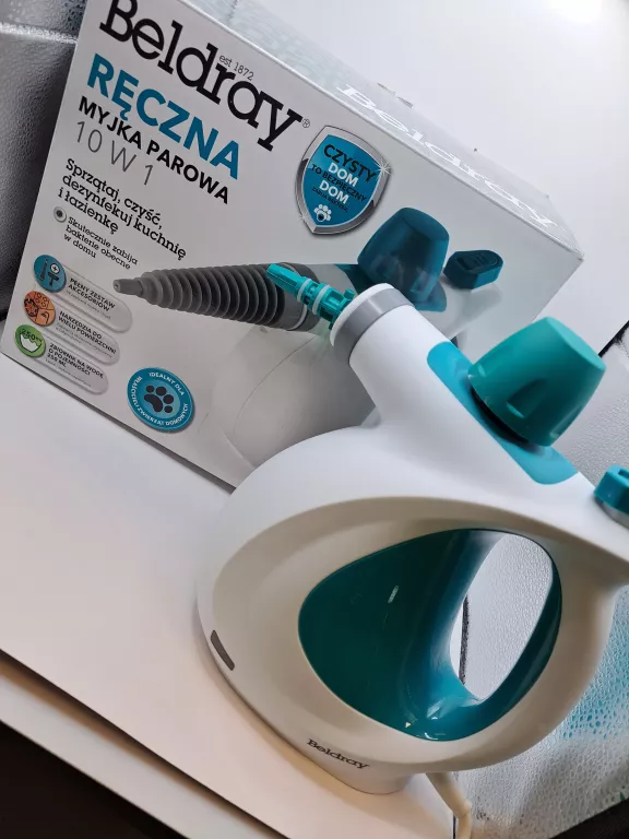 RĘCZNA MYJKA CIŚNIENIOWA BELDRAY 10W1 KOMPLET