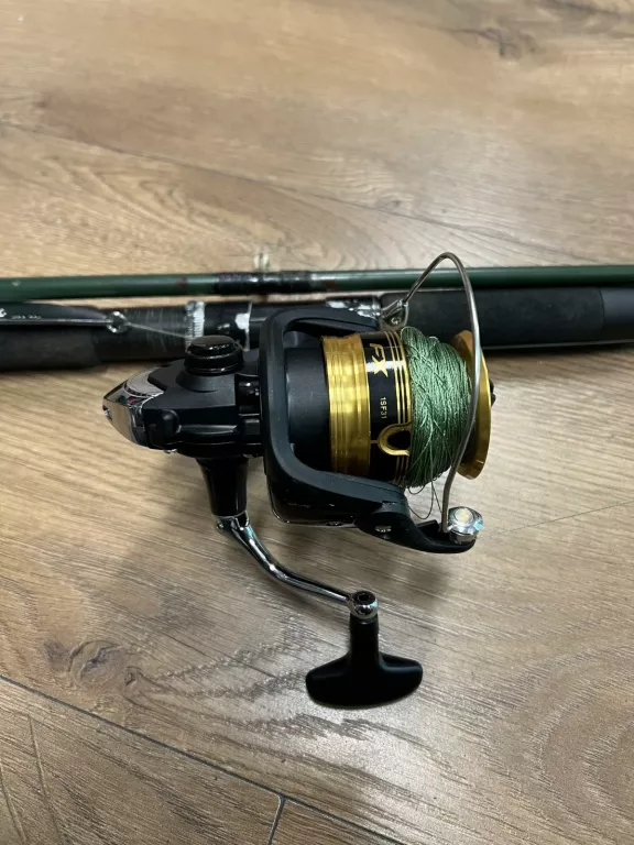 ZESTAW WĘDKA SPINNING + SHIMANO KOŁOWROTEK FX FC 4000