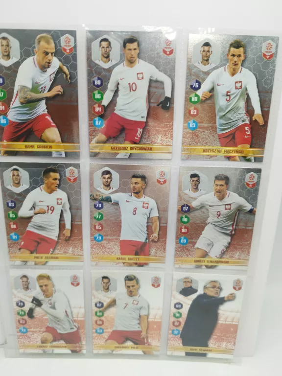 KOLEKCJONERSKIE KARTY PIŁKARSKIE ALBUM