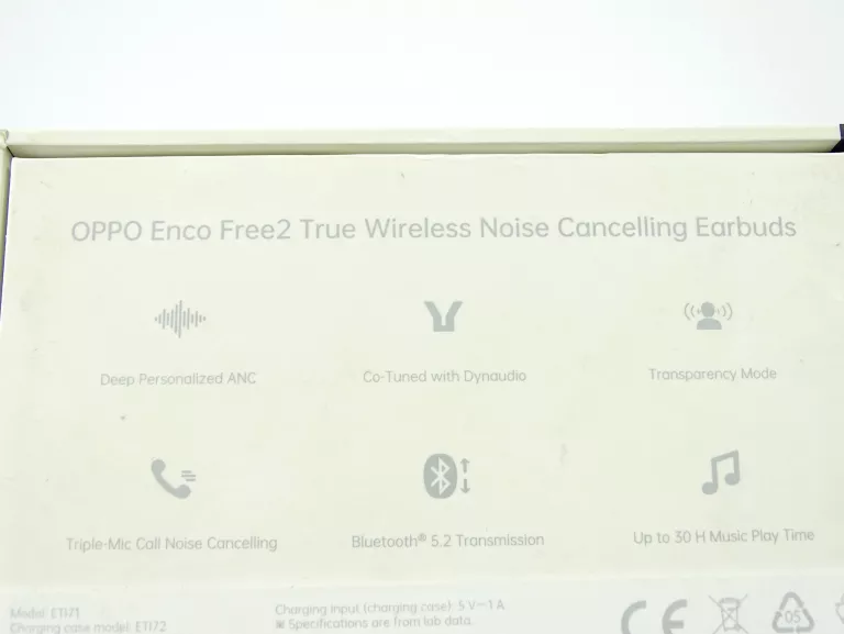 SŁUCHAWKI OPPO ENCO FREE 2 BIAŁE KOMPLET
