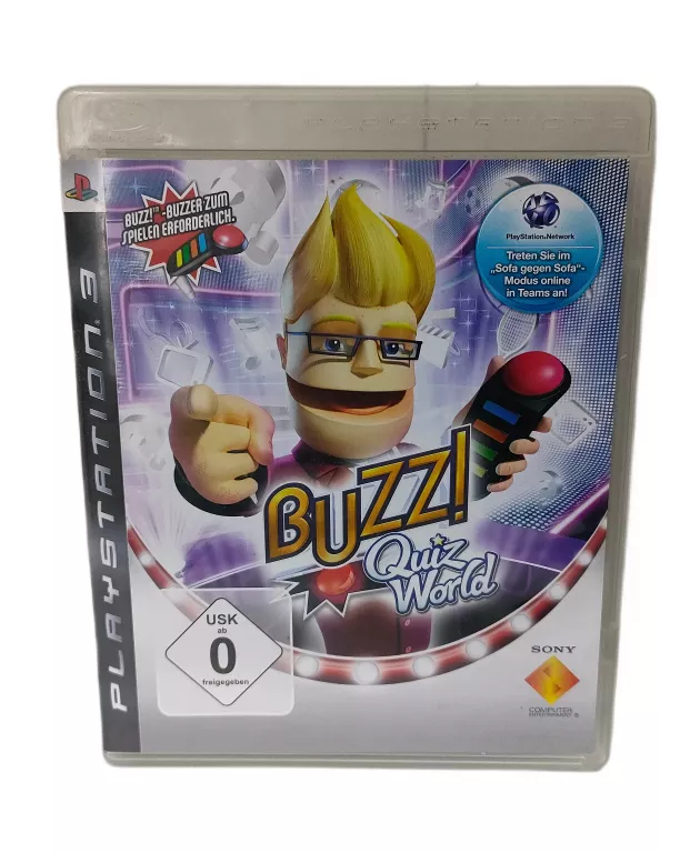 GRA PS3 BUZZ QUIZ WORLD