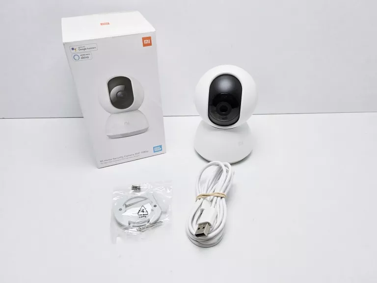 KAMERA XIAOMI MI HOME SECURITY (MJSXJ05CM) WEWNĘTRZNA, WI-F 360° KOMPLET