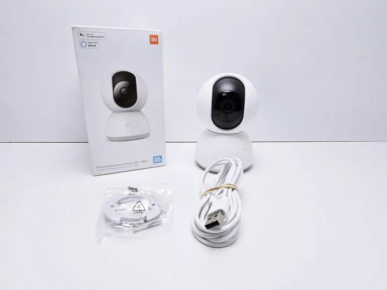 KAMERA XIAOMI MI HOME SECURITY (MJSXJ05CM) WEWNĘTRZNA, WI-F 360° KOMPLET