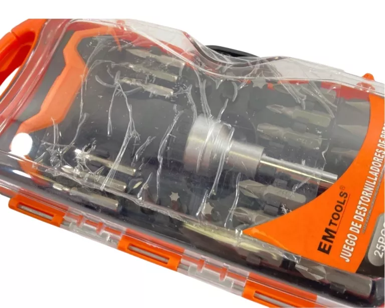 ZESTAW NARZĘDZI W ETUI EM TOOLS - 25 ELEMENTÓW