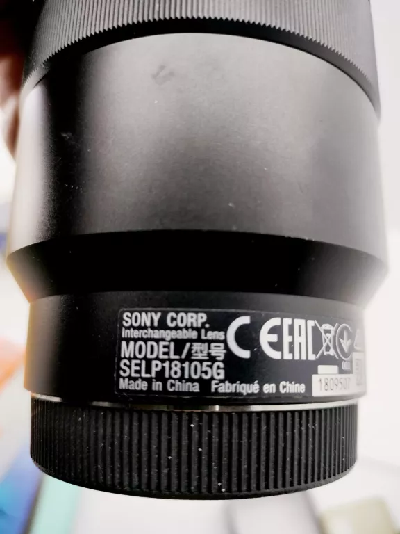 OBIEKTYW SONY E PZ 18-105 MM F/4 G OSS (SELP18105G)