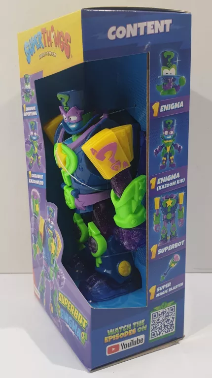 SUPER ZINGS THINGS SUPERBOT ENIGMA KAZOOM KID