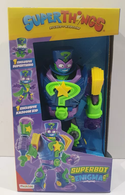 SUPER ZINGS THINGS SUPERBOT ENIGMA KAZOOM KID