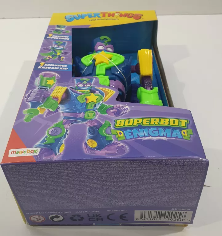 SUPER ZINGS THINGS SUPERBOT ENIGMA KAZOOM KID