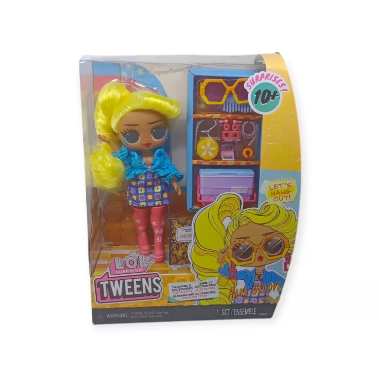 L.O.L SUPRISE LOL TWEENS LALKA, SERIA 5 - HANA GROOVE