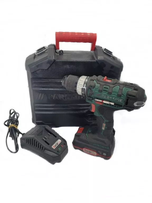 WKRĘTARKA PARKSIDE PABS 20-LI D5 + BAT + ŁAD + WALIZKA