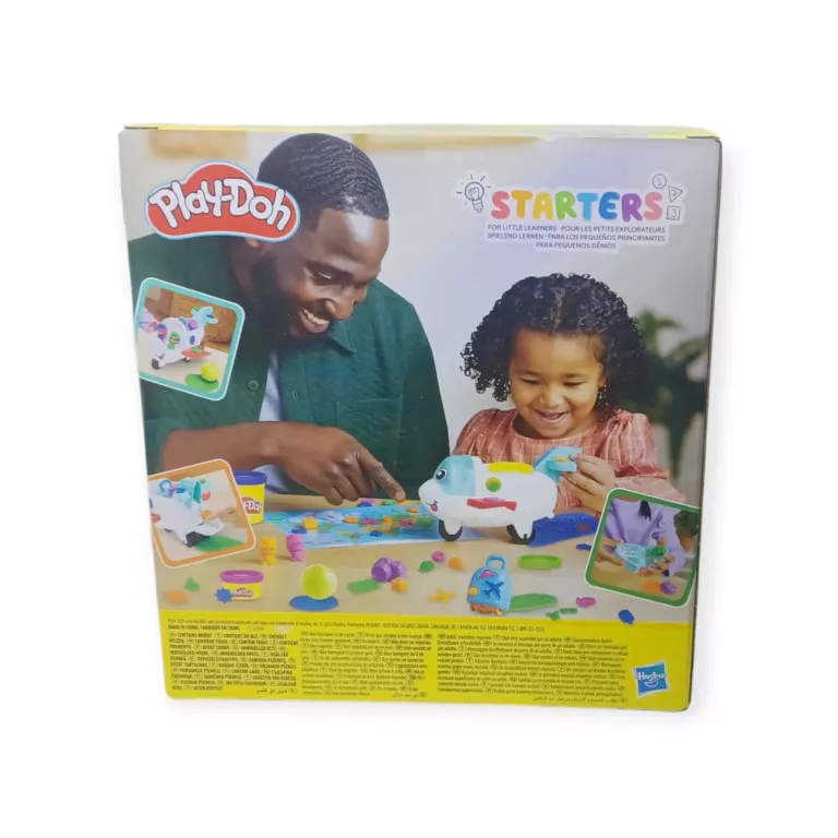ZESTAW PLAY DOH CIASTOLINA ZESTAW STARTOWY SAMOLOT MAŁEGO ODKRYWCY HASBRO