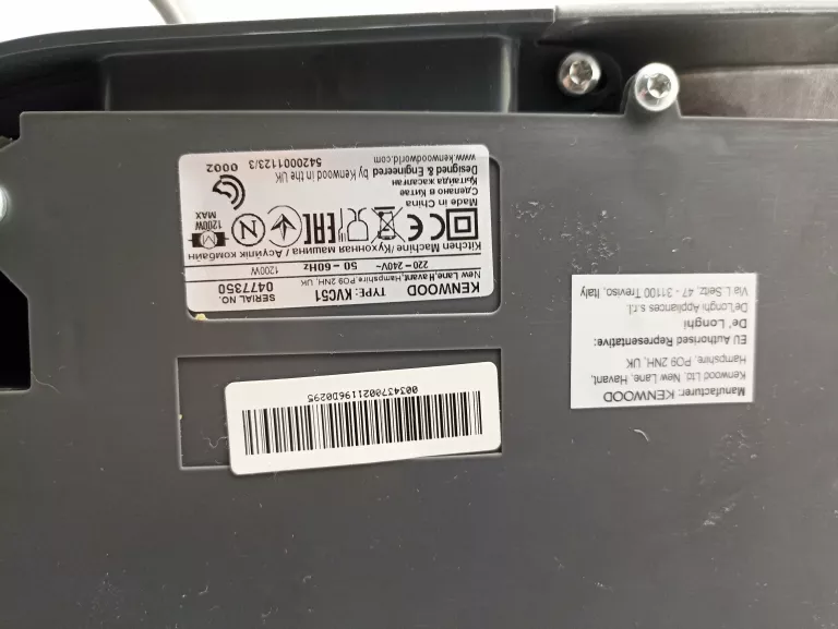 ROBOT PLANETARNY KENWOOD KVC51