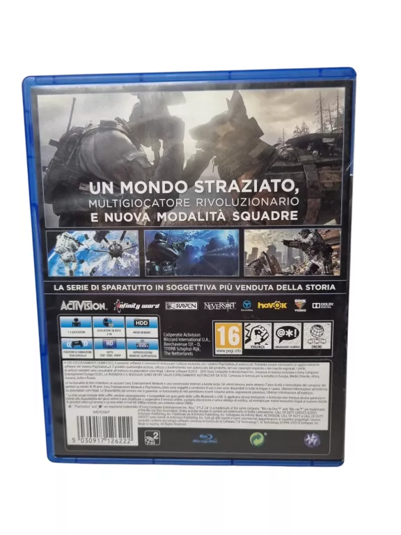 GRA PS4 CALL OF DUTY GHOSTS