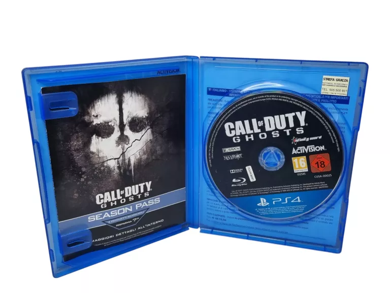 GRA PS4 CALL OF DUTY GHOSTS