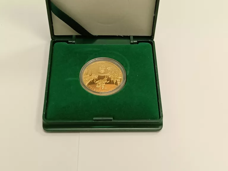ZŁOTA MONETA 450 LAT POCZTY POLSKIEJ 200ZŁ 2008R 15,50G
