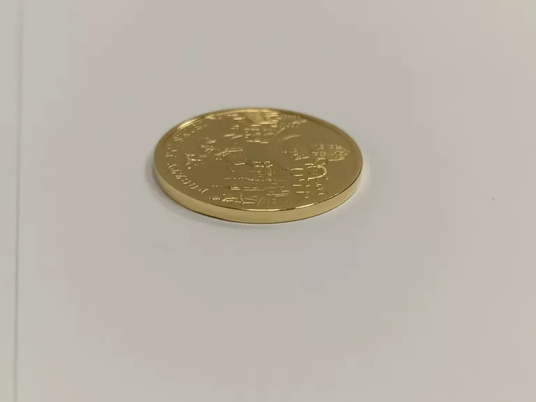 ZŁOTA MONETA 450 LAT POCZTY POLSKIEJ 200ZŁ 2008R 15,50G