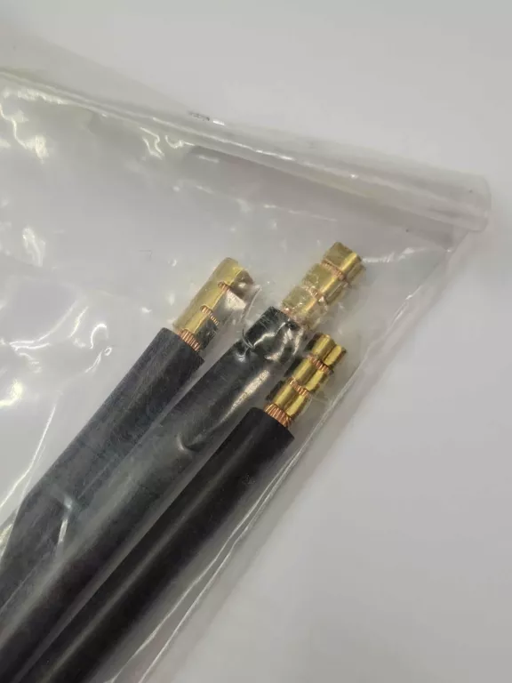 MOSTEK KABLOWY 10 MM2 DŁ. 265 MM CZARNY 3 SZTUKI