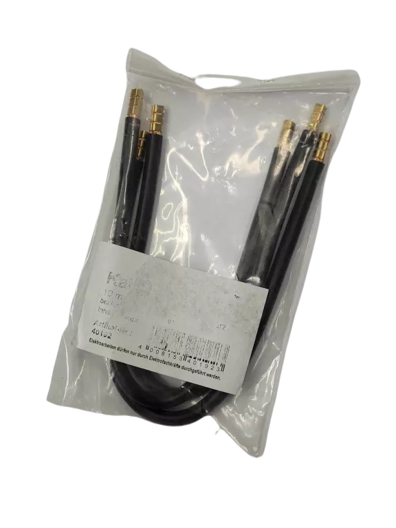 MOSTEK KABLOWY 10 MM2 DŁ. 265 MM CZARNY 3 SZTUKI