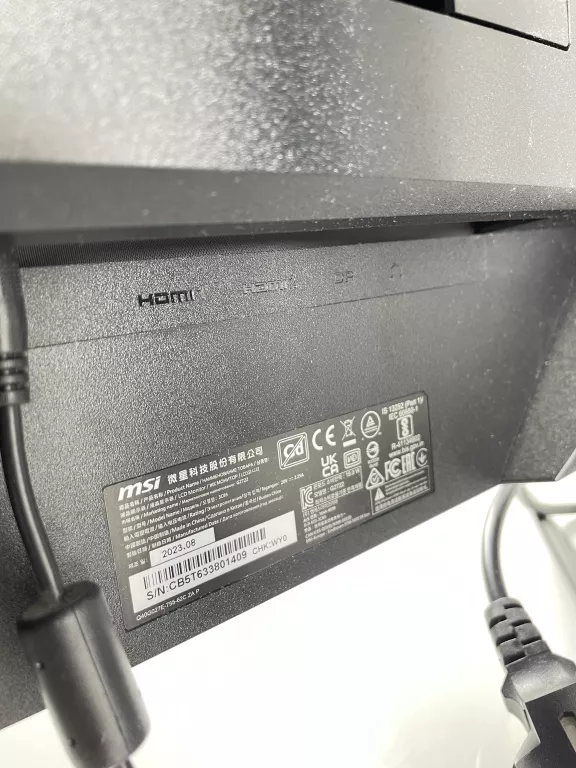 MONITOR MSI G2722 27 CALI E SPORTS GAMING