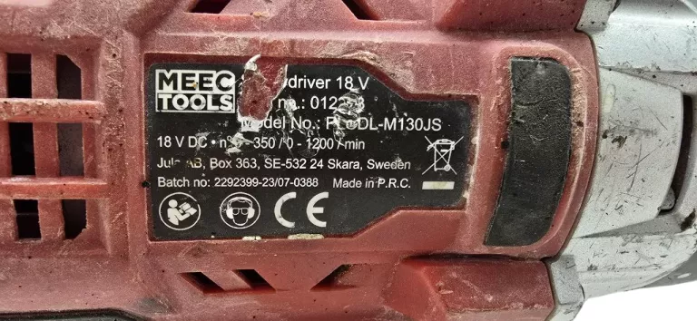 WKRĘTARKA MEEC TOOLS MULTISERIES PLCDL-M130JS 18V+BATERIA 2,0AH