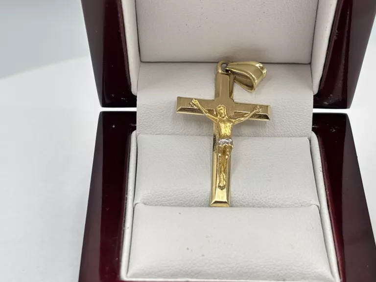 ZŁOTY KRZYŻYK 585 14K 2,64G