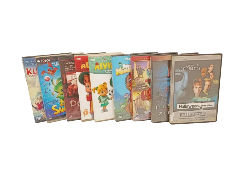 ZESTAW FILMÓW I BAJEK DVD