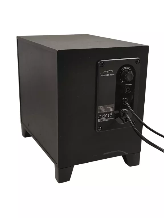 KOMPLET GŁOŚNIKÓW GŁOŚNIKI DO KOMPUTERA CREATIVE INSPIRE T3300 2.1 16W