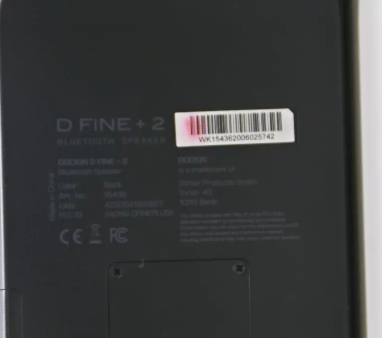 GŁOŚNIK BT DOCKIN D FINE + 2