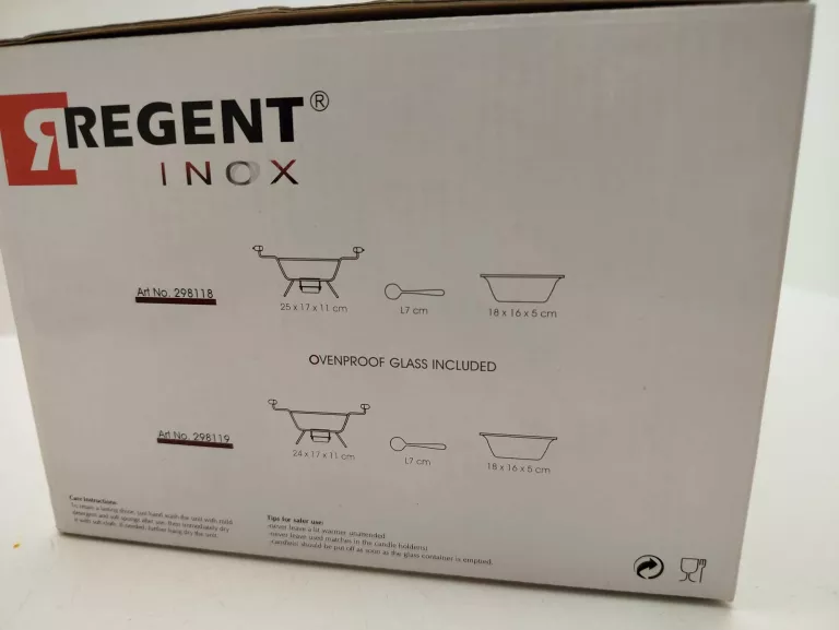 NACZYNIE Z PODGRZEWACZEM REGENT INOX
