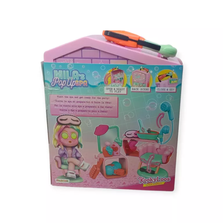 KOOKYLOOS MILA'S POP UP SPA - ZESTAW SPA W WALIZCE