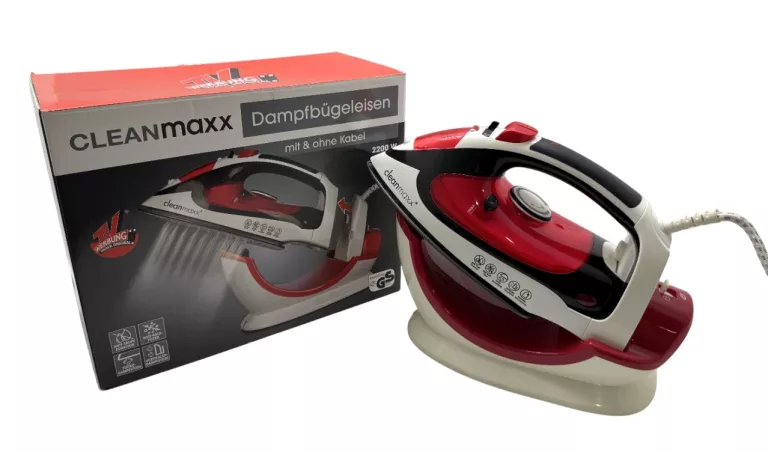 ŻELAZKO PAROWE ZE STACJĄ CLEANMAXX YPF-6156-2200 2200W