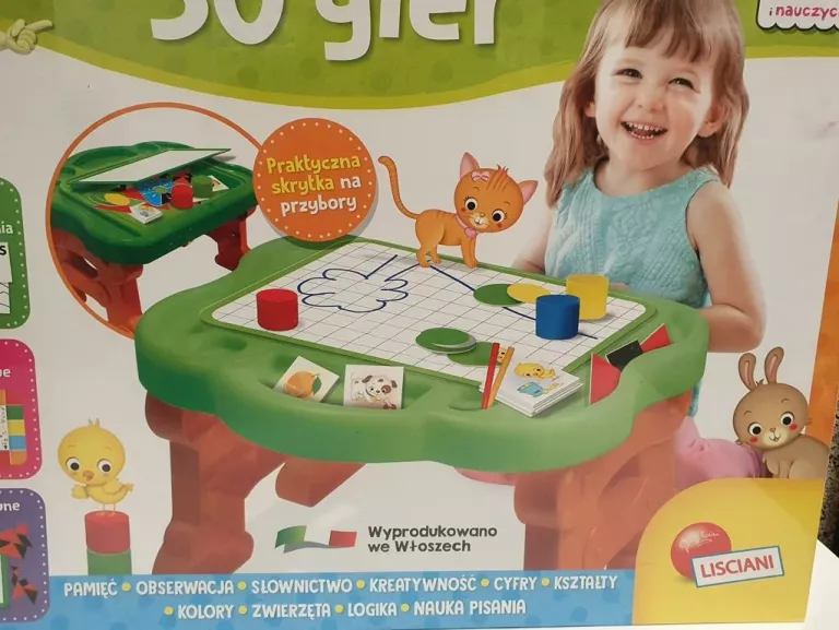 BIURKO AKTYWNEGO PRZEDSZKOLAKA Z GRAMI CAROTINA