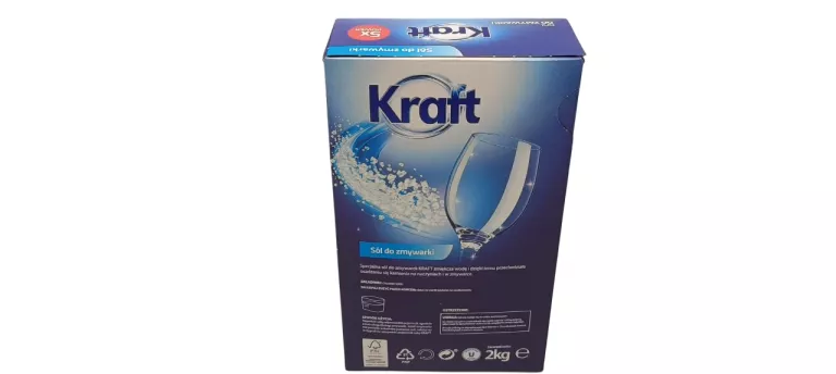 SÓL DO ZMYWARKI GRUBOZIARNISTA KRAFT 2 KG WYDAJNA