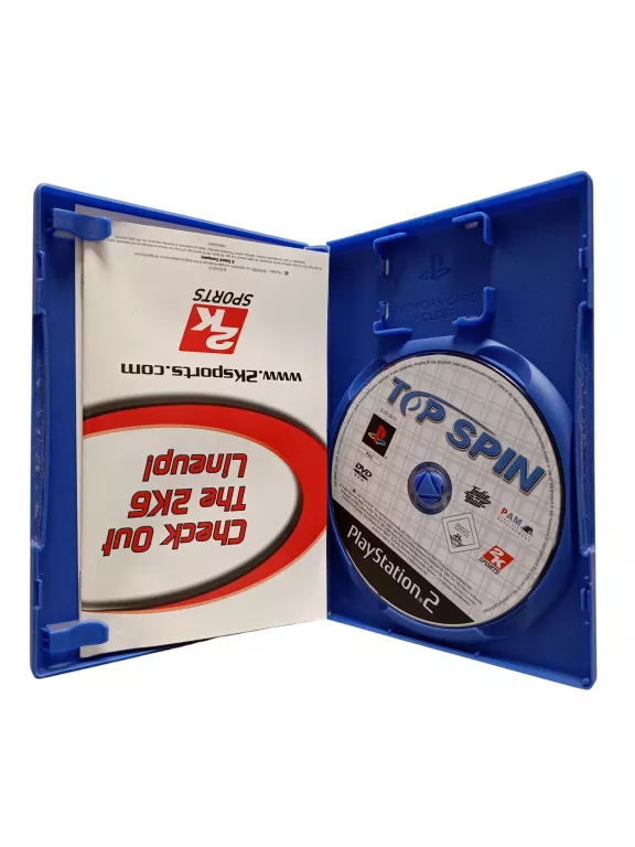 PS2 TOP SPIN SPORTOWA TENIS